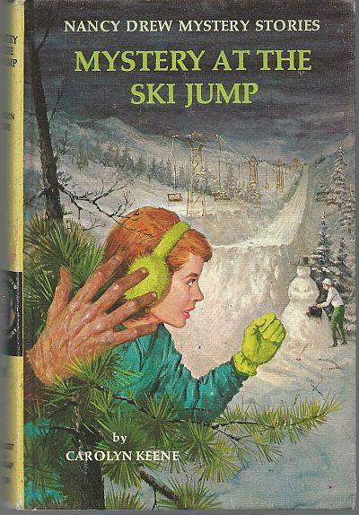 Mystery at the Ski Jump by Carolyn Keene Nancy Drew #29 1971 Matte Yellow Cover