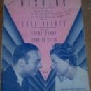 Wishing Will Make So From Love Affair 1939 Sheet Music