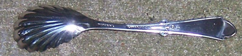 Vintage Reed and Barton Sterling Silver Sugar Shell Spoon