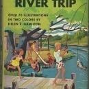 Happy Hollisters on a River Trip #2 by Jerry West Illus Helen Hamilton with DJ