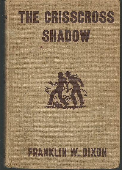 Crisscross Shadow by Franklin Dixon Hardy Boys #32 Brown Tweed Cover 1953