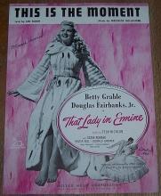 This Is the Moment That Lady in Ermine Starring Betty Grable and Douglas Fairbanks Jr.