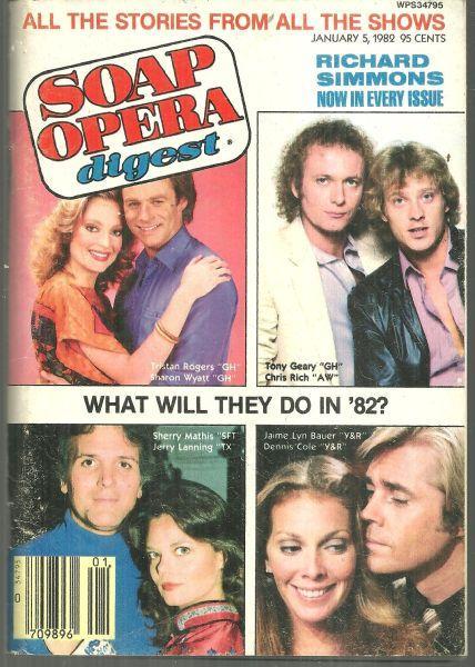 Soap Opera Digest Magazine January 5, 1982 What Will They Do in 1982 on Cover