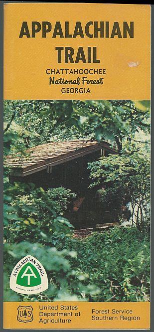 Souvenir Brochure for Appalachian Trail, Chattahoochee National Forest, Georgia