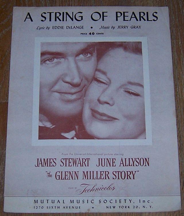 String of Pearls From Glenn Miller Story Starring James Stewart and June Allyson