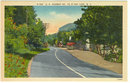 Postcard of US Highway No. 74 at Bat Cave, North Carolina