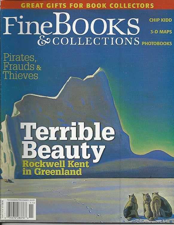Fine Books and Collections Magazine November/December 2006 Rockwell Kent