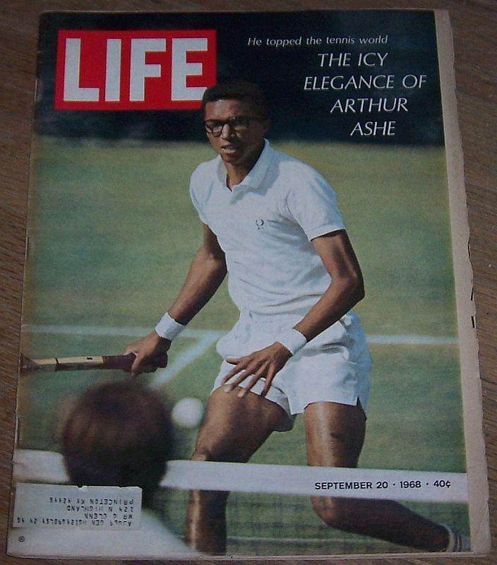 Life Magazine September 20, 1968 Arthur Ashe on the Cover/The Beatles/Olympics