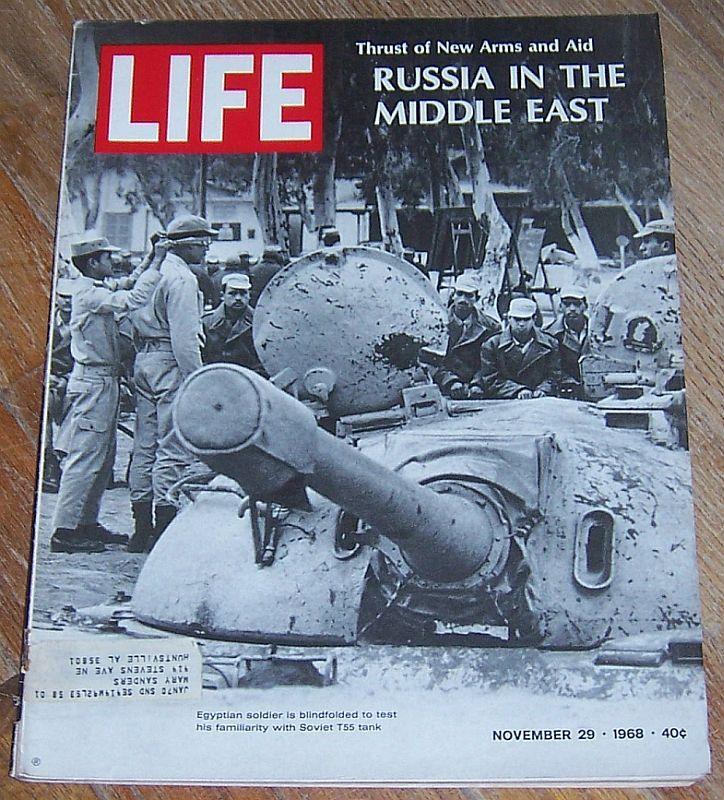 Life Magazine November 29, 1968 Russia in the Middle East on the Cover