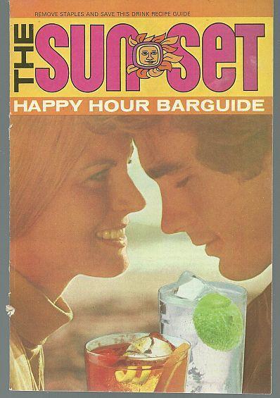 Sunset Happy Hour Bar Guide 1972 Southern Comfort Recipe Booklet Illustrated