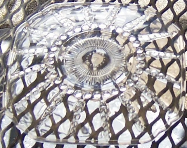 Anchor Hocking Oyster and Pearl Clear Saucer