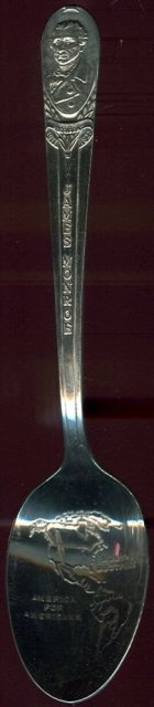 Wm Rogers Souvenir Spoon of James Monroe