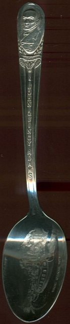 Wm Rogers Souvenir Spoon of John Quincy Adams