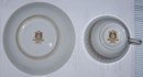 Fuji China Royal Thistle Cup and Saucer Occupied Japan