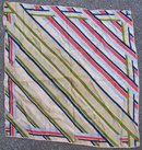 Echo Brightly Striped Square Scarf