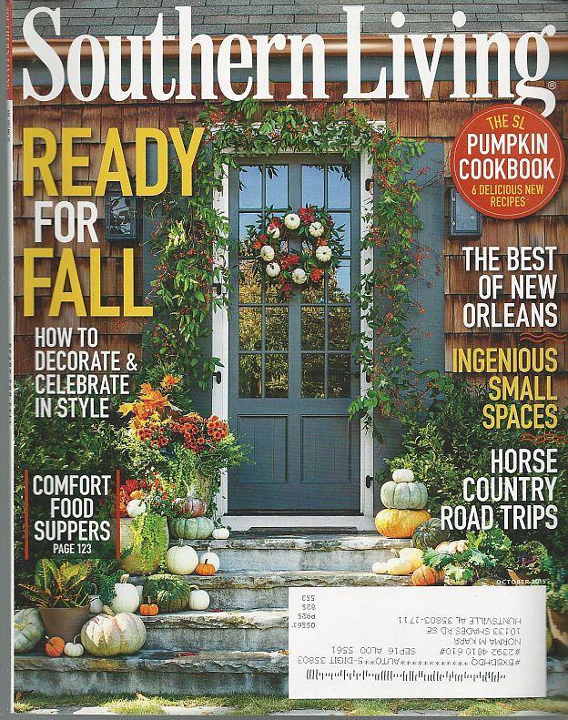 new orleans southern living magazine style southern living magazine october 2015 pumpkin cookbooknew orleanskentucky antiques art vintage new orleans southern living magazine style southern living magazine october 2015 pumpkin cookbooknew orleanskentucky antiques art vintage