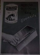 Old Dutch Cleanser Chases Dirt 1916 Advertisement