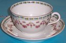 Set of Four Bassett Limoges, Austria Cups and Saucers