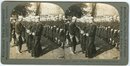 Parade Rest Naval Training Station Stereoview Card