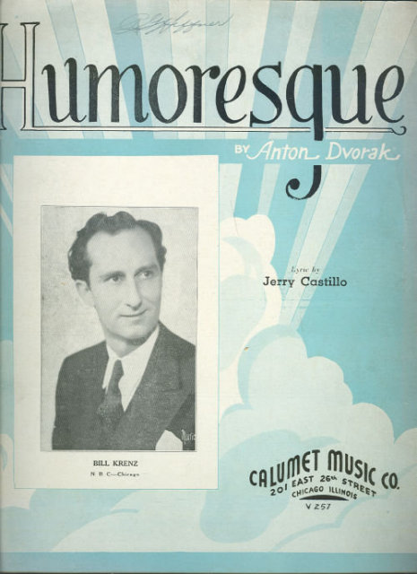 Humoresque by Anton Dvorak Featured by Bill Krenz