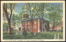 Postcard of Christ Church, Alexandria, Virginia 1941
