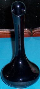 Van Briggle Art Pottery Black Glaze Vase