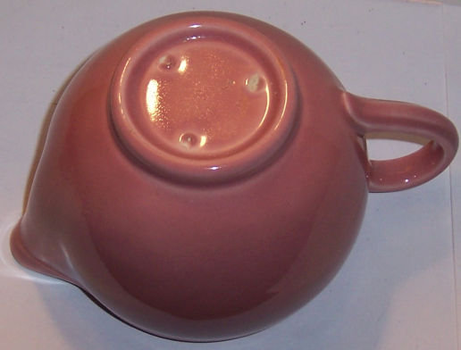 Vintage Vernon Kilns Pink Pastel Creamer