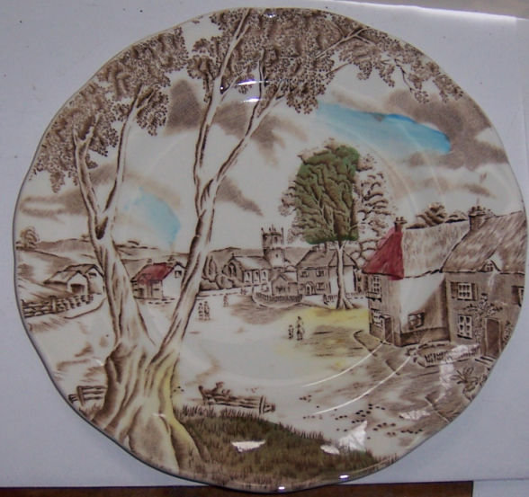 Sunday Morning by W. H. Grindley Small Transfer Plate