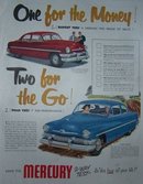 1951 Mercury Auto Two-Way Test Magazine Advertisment