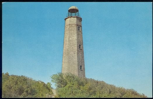 Postcard of Old Cape Henry Lighthouse Near Norfolk, Virginia