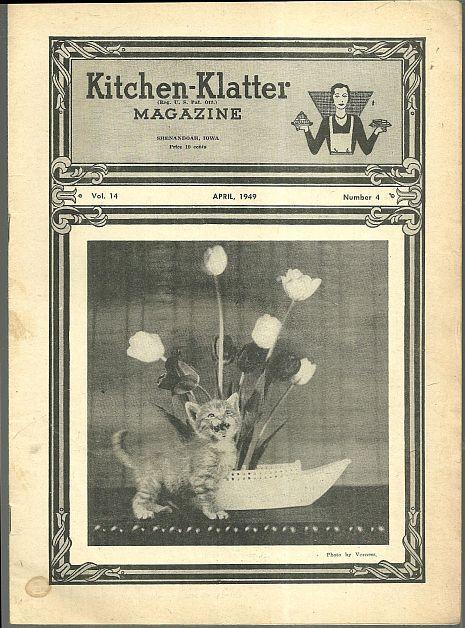Kitchen Klatter Magazine April 1949 April Activities for the Gardener/Easter
