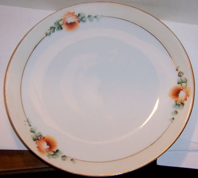 Bavaria Handpainted F. Thomas Porcelain Floral Plate