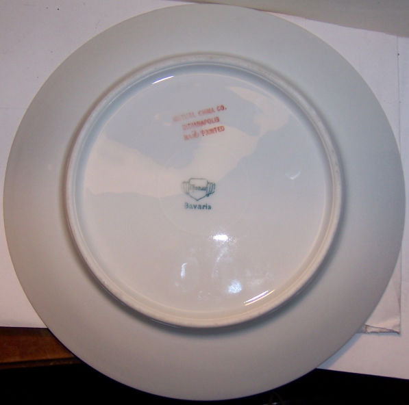 Bavaria Handpainted F. Thomas Porcelain Floral Plate