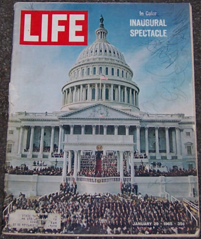 Life Magazine January 29, 1965 Inaugural Spectacle