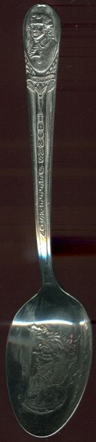 Wm Rogers Souvenir Spoon of Thomas Jefferson