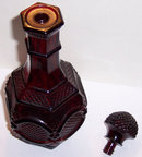 Avon Ruby Cape Cod Ruby Red Decanter with Stopper