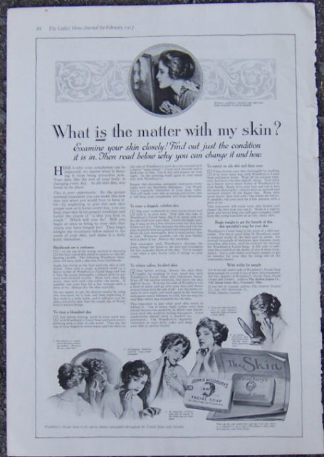 Woodbury's Facial Soap 1917 Magazine Advertisment