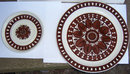Stonehenge Midwinter Brown Dahlia Dinner Plate & Saucer