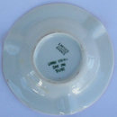 Limoges Ashtray with Orleans in Center and Gold Trim