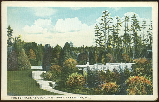 The Terrace, Georgian Court, Lakewood New Jersey