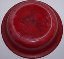 Bobby Benson H-O Ranger Red Fired On Cereal Bowl