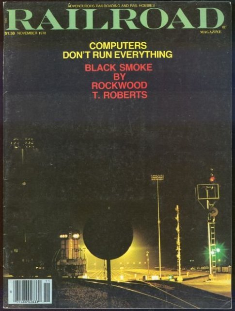 Railroad Magazine November 1978 Great Train Photographs