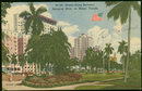 Postcard of Hotels Biscayne Blvd., in Miami, Florida