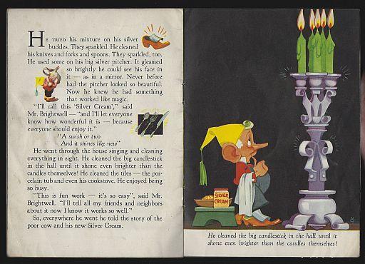 Cow and the Silver Cream an All Wright Story for Little Folks by Vernon Grant