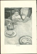 Children Illustration by Sarah S. Stilwell, Breakfast