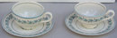 Two Myott Staffordshire Elegance Cups and Saucers