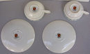 Two Myott Staffordshire Elegance Cups and Saucers