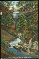 Postcard of Chain Mills Falls, Madison, Indiana