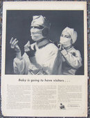1944 Mennen Antiseptic Oil Magazine Advertisement