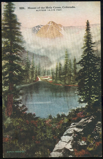 Postcard of Mount of the Holy Cross, Colorado